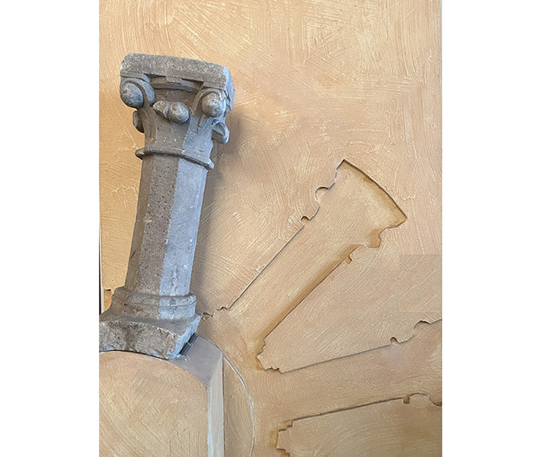 ricostruzione rosone cattedrale di Foggia